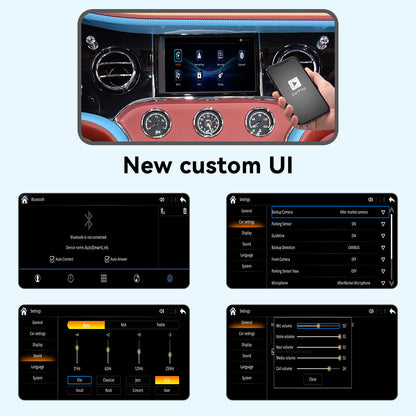Apple CarPlay Android Auto Interface for Bentley Mulsanne 2011-2020 - Wireless & Wired, AirPlay Mirror Link (WZBT-2)