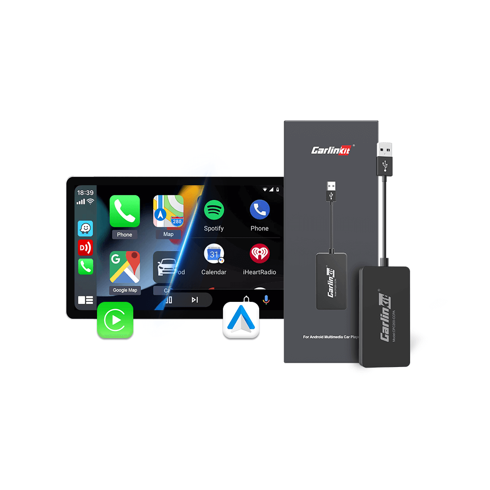 Carlinkit CCPA USB Dongle for Aftermarket Android Screen Head Unit with  Wireless CarPlay Android Auto and Mirroring Function