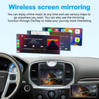 Wireless Apple CarPlay Android Auto Interface for Chrysler 300C 2012-2016 | AirPlay iOS Android Mirror Link Plug & Play Retrofit Module(wzcl-1)