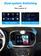 Wireless Apple CarPlay Android Auto Interface for Chrysler 300C 2014-2016 | AirPlay iOS Android Mirror Link Plug & Play Retrofit Module(WZCL-2)
