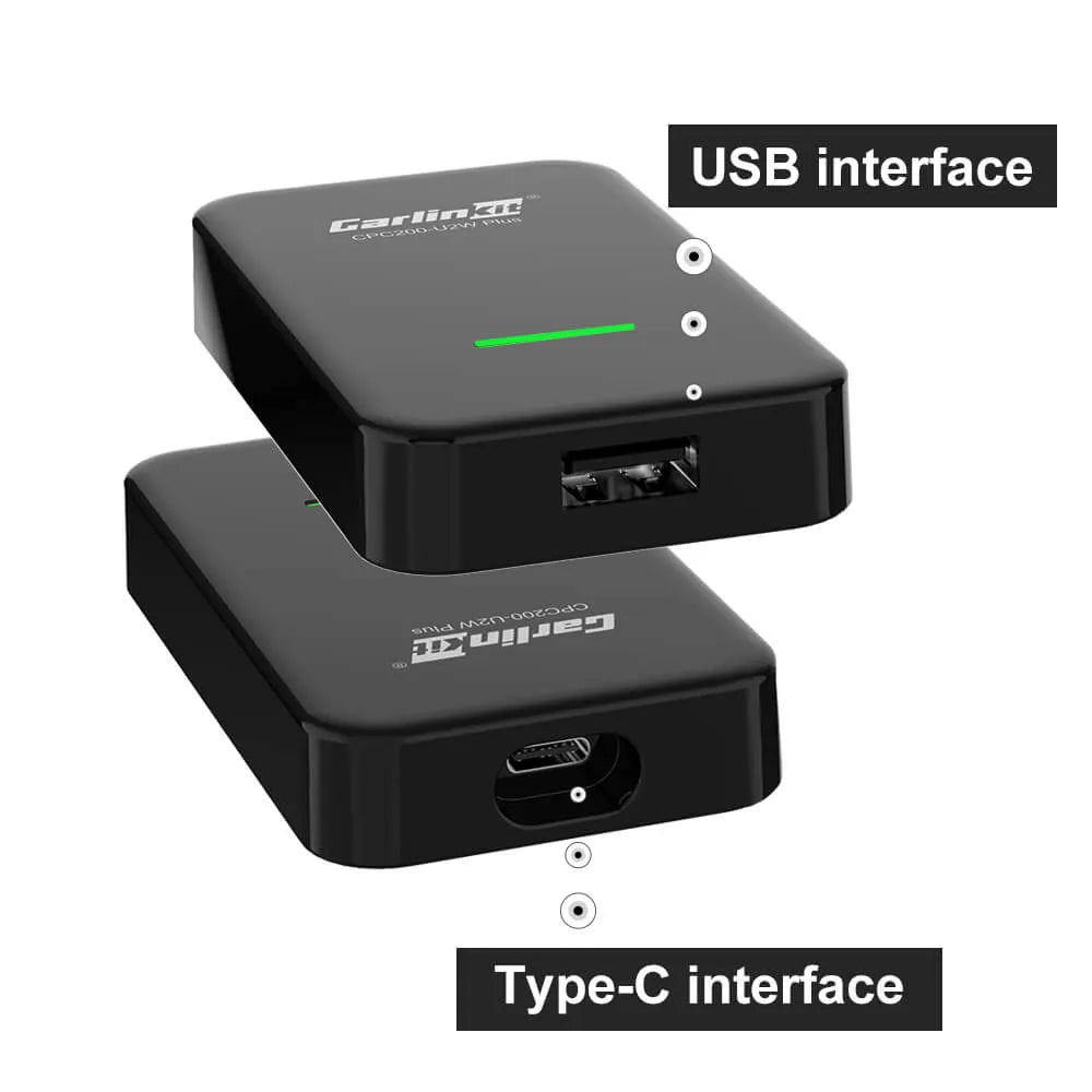 CarlinKit 3.0 U2W Plus Wireless Carplay Adapter for OEM Factory Wired Carplay Car