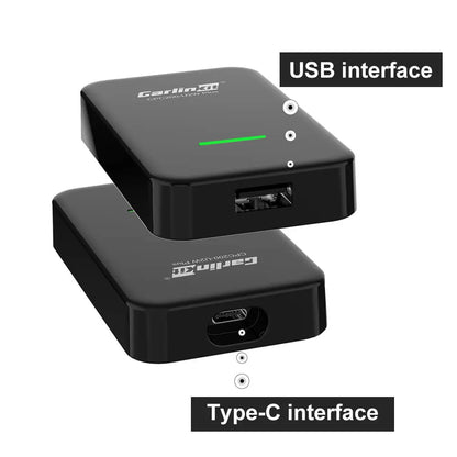 CarlinKit 3.0 U2W Plus Wireless Carplay Adapter for OEM Factory Wired Carplay Car