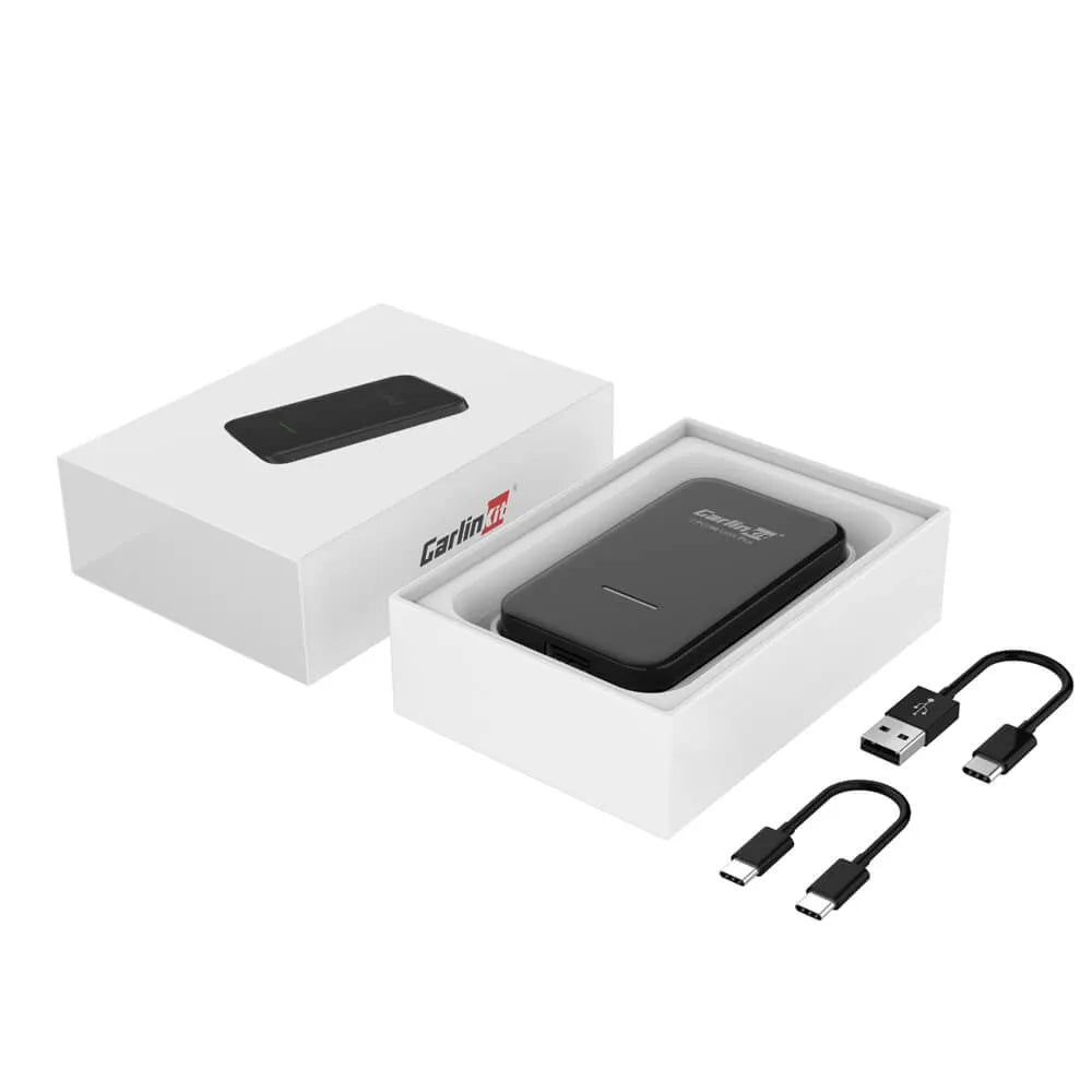 CarlinKit 3.0 U2W Plus Wireless Carplay Adapter for OEM Factory Wired Carplay Car