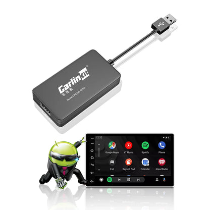 Carlinkit CCPA USB Dongle for Aftermarket Android Screen Head Unit with  Wireless CarPlay Android Auto and Mirroring Function