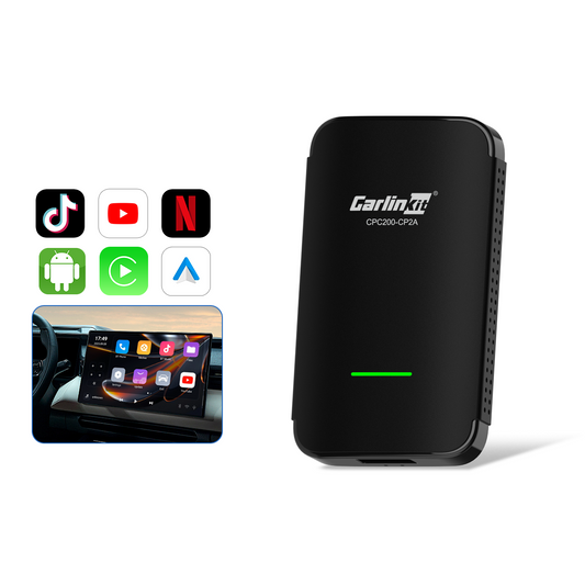 Carlinkit CP2A Pro Wireless Android Auto, CarPlay & Android TV Box for Netflix