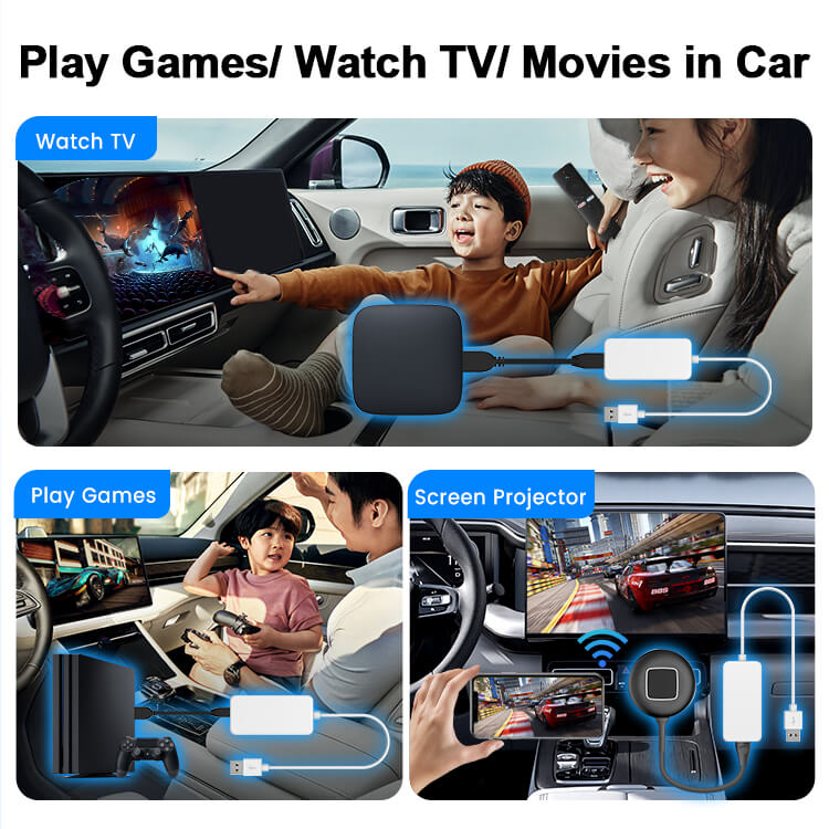 Carlinkit HD2CP Carplay HD Multimedia Car TV Converter