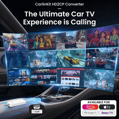 Carlinkit HD2CP Carplay HD Multimedia Car TV Converter