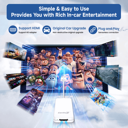 Carlinkit HD2CP Carplay HD Multimedia Car TV Converter