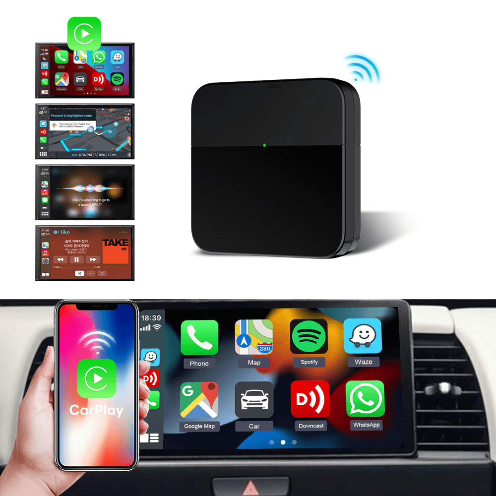 CarlinKit Mini Ultra Wireless Android Auto & CarPlay USB Dongle