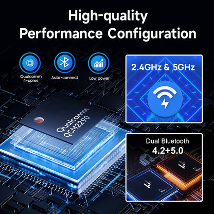 Tbox Basic - Streaming AI Box Build-in Android System with Wireless Carplay & Android Auto for You Watch TV in Car