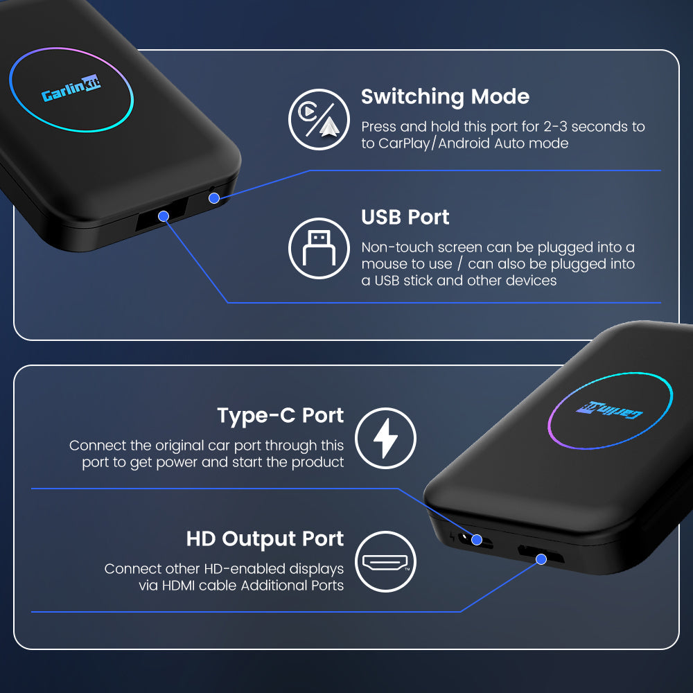 Carlinkit Tbox Lite S with HDMI Ai Box