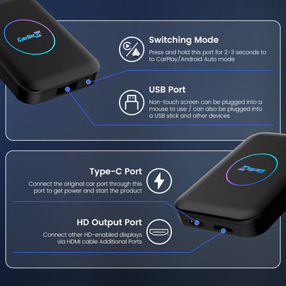 Carlinkit Tbox Lite S with HDMI Ai Box