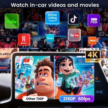 Carlinkit Tbox Ultra 2 Android 15 Wireless CarPlay & Android Auto Car Streaming TV Box