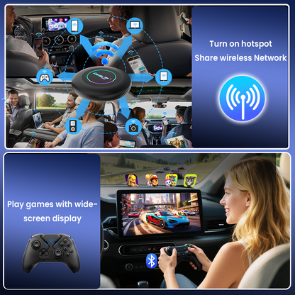 Carlinkit Tbox Ultra 2 Android 15 Wireless CarPlay & Android Auto Car Streaming TV Box