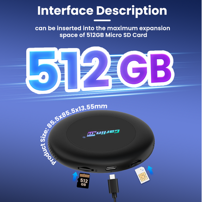 Carlinkit Tbox Ultra 2 Android 15 Wireless CarPlay & Android Auto Car Streaming TV Box