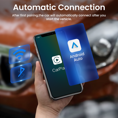 Carlinkit X1CA X2CA Baidu Carlife to Wireless CarPlay or Android Auto Adapter