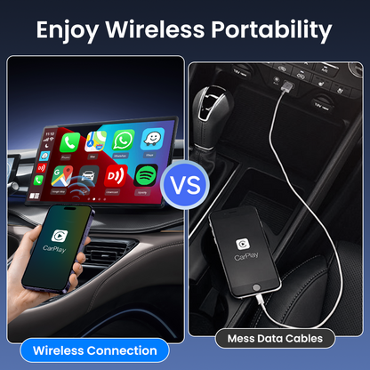 Carlinkit X1CA X2CA Baidu Carlife to Wireless CarPlay or Android Auto Adapter
