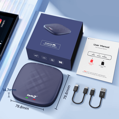 CarlinKit Ai Box Tbox Plus Multimedia Adapter with Wireless Carplay & Android Auto