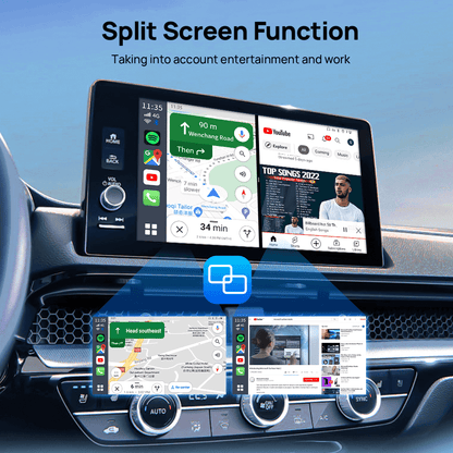 Tbox Led Multimedia Video Android13 AI Box Wireless CarPlay & Android Auto