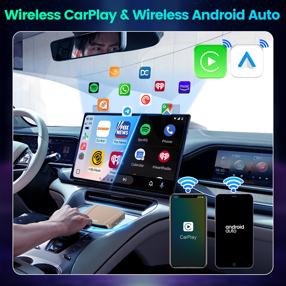 Carlinkit Tbox Ultra High-End Flagship Wireless CarPlay & Android Auto Car Streaming Box