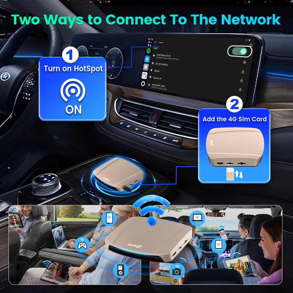 Carlinkit Tbox Ultra High-End Flagship Wireless CarPlay & Android Auto Car Streaming Box