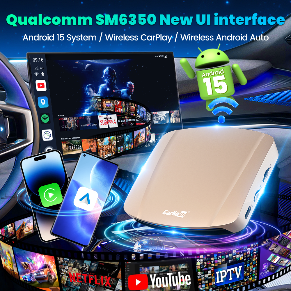 Carlinkit Tbox Ultra High-End Flagship Wireless CarPlay & Android Auto Car Streaming Box