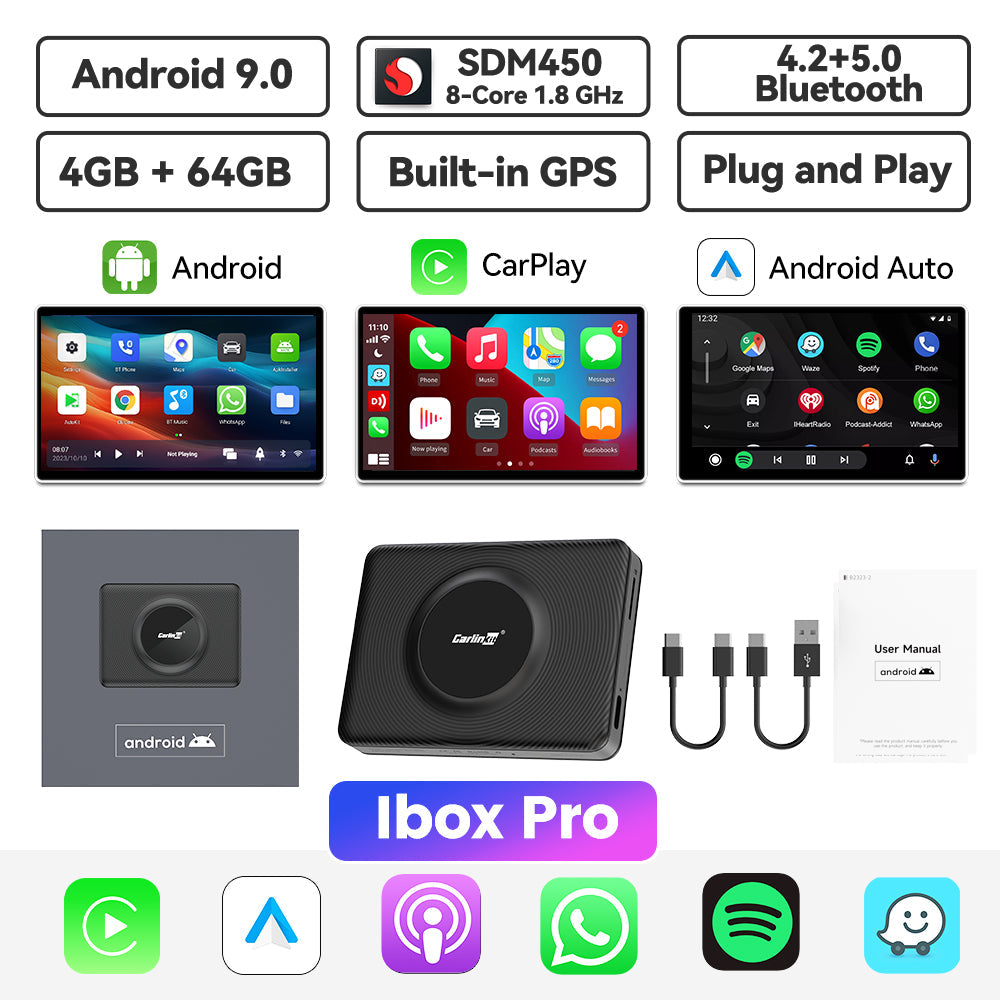 Carlinkit IBox Basic Pro Streaming AI Box