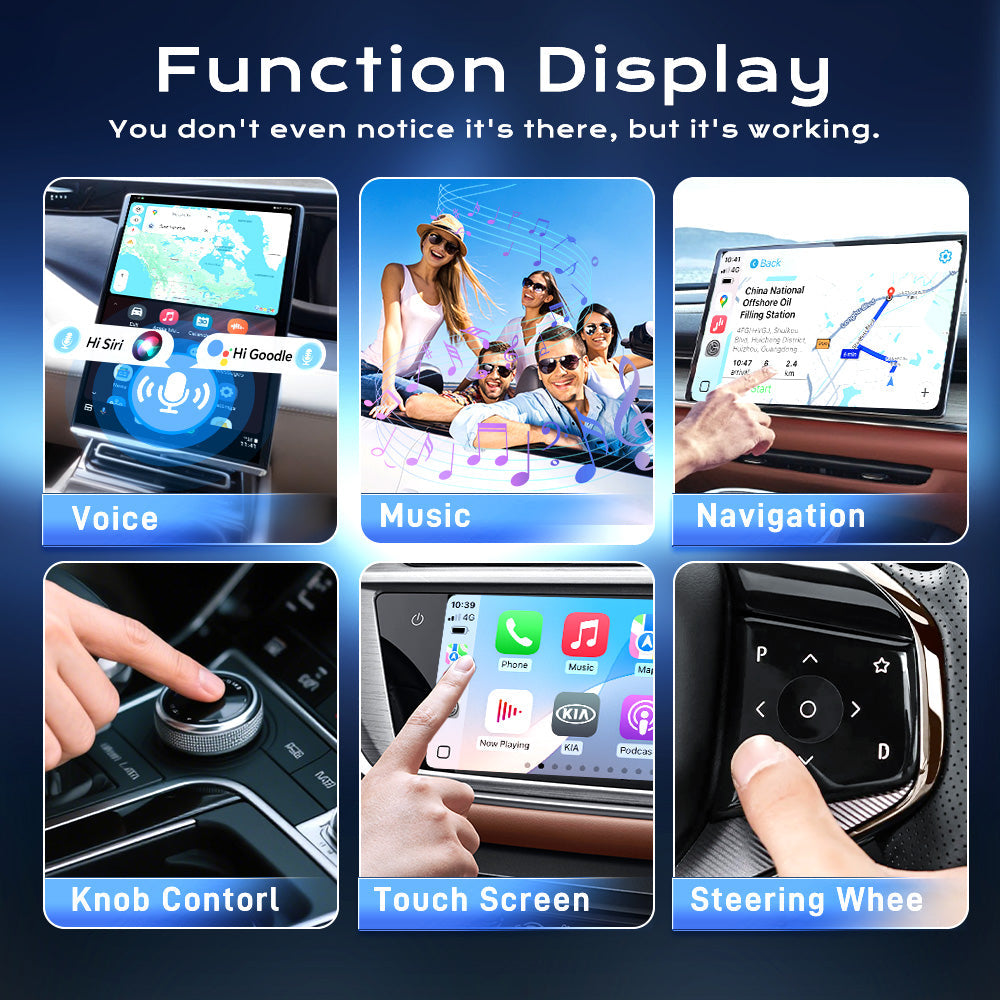 CarlinKit Mini Ultra 3 Wireless CarPlay & Android Auto Tiny Adapter