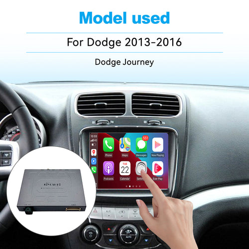 (WZDG-2) New JoyeAuto Dodge Uconnect8.4 Carplay Module Retrofit for Journey WiFi Wireless Apple CarPlay AirPlay Android Auto Interface - detail 2