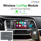 Wireless Apple CarPlay Android Auto Retrofit Module for 2014-2019 Toyota Highlander Corolla Land Cruiser (WQTY-5)