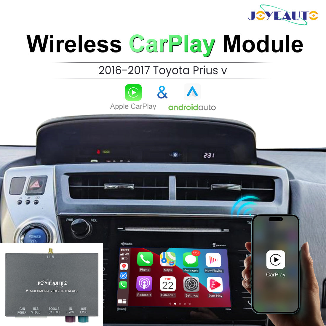 Tron Carplay vehicle integration system