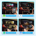 Wireless Apple CarPlay Android Auto Interface for Alfa Romeo Giulia Stelvio 2017-2020 | AirPlay iOS Android Mirror Link Plug & Play Retrofit(WZAF-1)