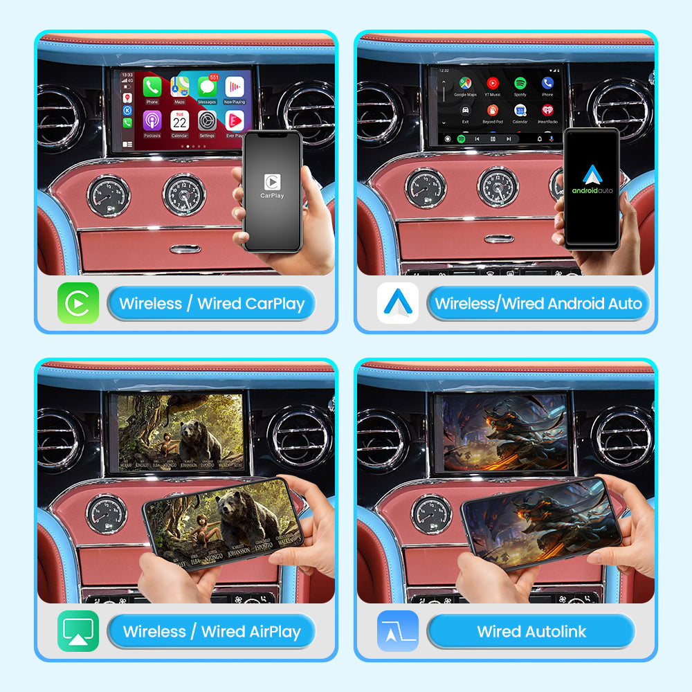 (WZBT-2) JoyeAuto Wireless Apple Carplay AirPlay Android Auto Interface for 2011-2020 Bentley Mulsanne Mirror-link Plug and Play - detail 3