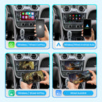 Wireless Apple CarPlay Android Auto Interface for Bentley Bentayga 2016-2019 | AirPlay iOS Android Mirror Link Plug & Play Retrofit Module(WZBT-3)