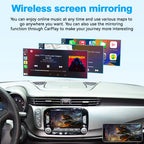 Wireless Apple CarPlay Android Auto Interface for Alfa Romeo Giulietta | AirPlay iOS Android Mirror Link Plug & Play Retrofit Module(WZAF-2)