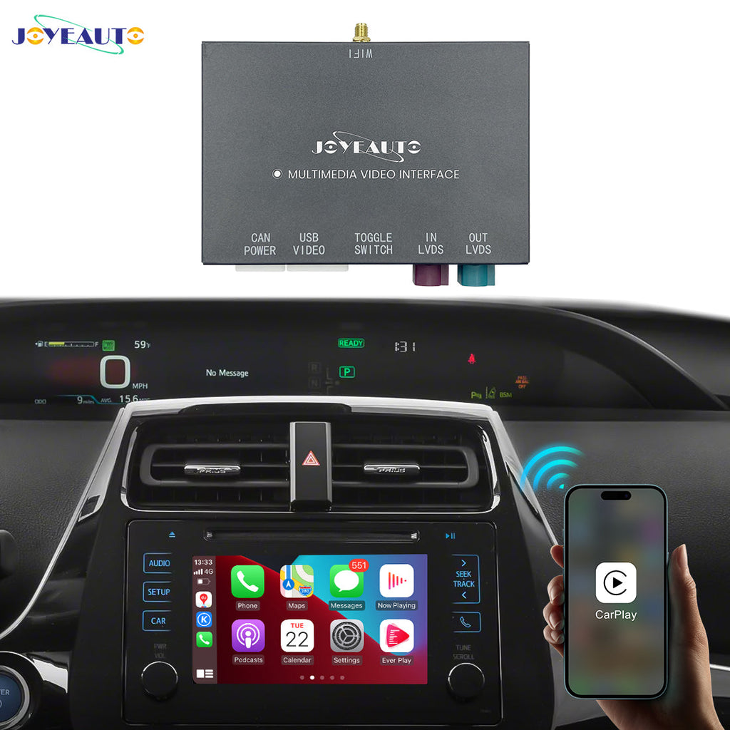 Wireless Apple CarPlay Android Auto Retrofit Module for 2015-2018 Toyota Avalon (WQTY-10)