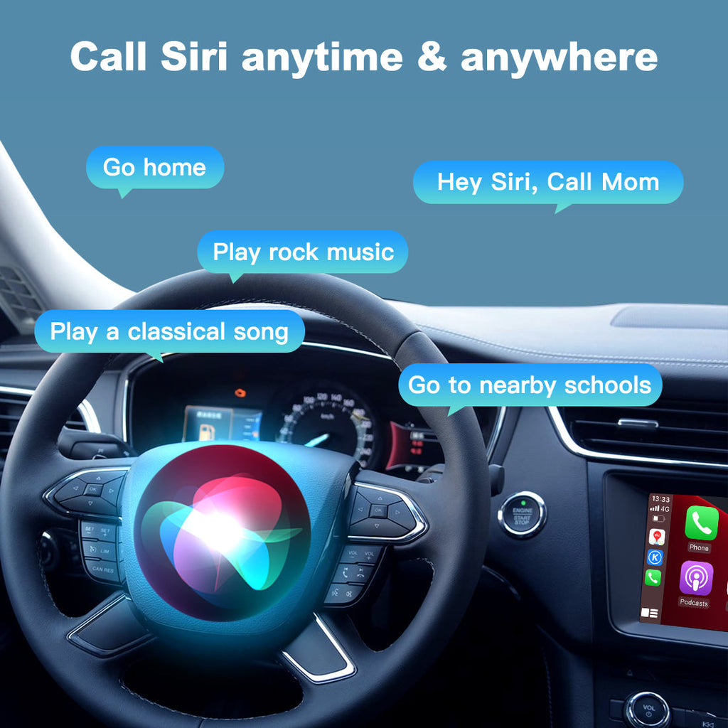 Wireless Apple CarPlay Android Auto Interface for Ford SYNC2 2013-2016 | Focus Mondeo Taurus Explorer Escape Edge F150 Mustang Lincoln MKC AirPlay Mirror Link(WZFD-1)