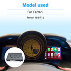 (WZFR-3)JoyeAuto Wireless Apple Carplay AirPlay Android Auto Mirror-Link Interface for Ferrari 488 F12 Plug and Play - detail 2