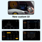 (WZFR-3)JoyeAuto Wireless Apple Carplay AirPlay Android Auto Mirror-Link Interface for Ferrari 488 F12 Plug and Play - detail 5