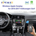 Wireless Apple CarPlay Android Auto Interface for VW Golf Tiguan Teramont Phideon (2015-2017) – AirPlay Retrofit(WJVW-3)