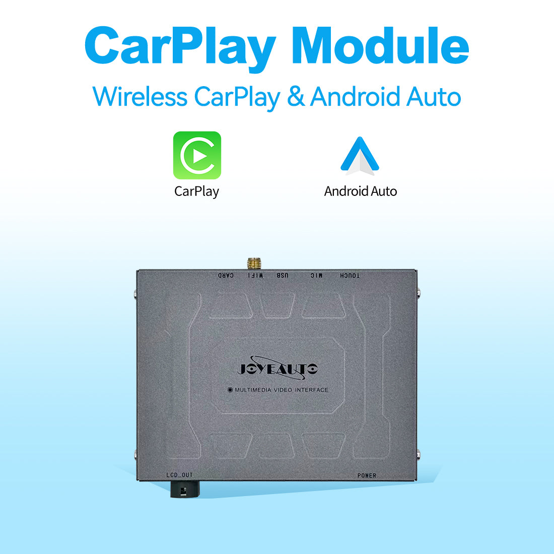 (WZPO-0) Joyeauto 2009-2012 Porsche PCM3.0 Cayenne Turbo 997 987 WIFI Wireless Apple CarPlay AirPlay Android Auto Interface - detail 2