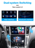 Wireless Apple CarPlay Android Auto Interface for Infiniti 2020-2024 Q50 Q60 Q50L | AirPlay(WZIN-5)S Android Mirror Link Retrofit Module