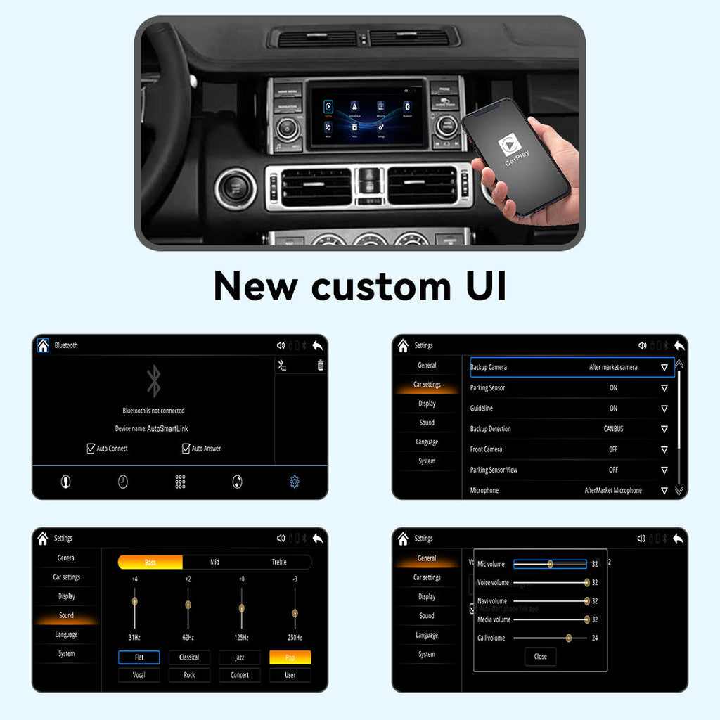 (WZLR-3) New Joyeauto Wireless Apple CarPlay AirPlay Android Auto Retrofit for Land Rover Denso Radios Module Land Rover Sport/Vogue Discovery 4 L319 L320 L322 2008-2012 - detail 7