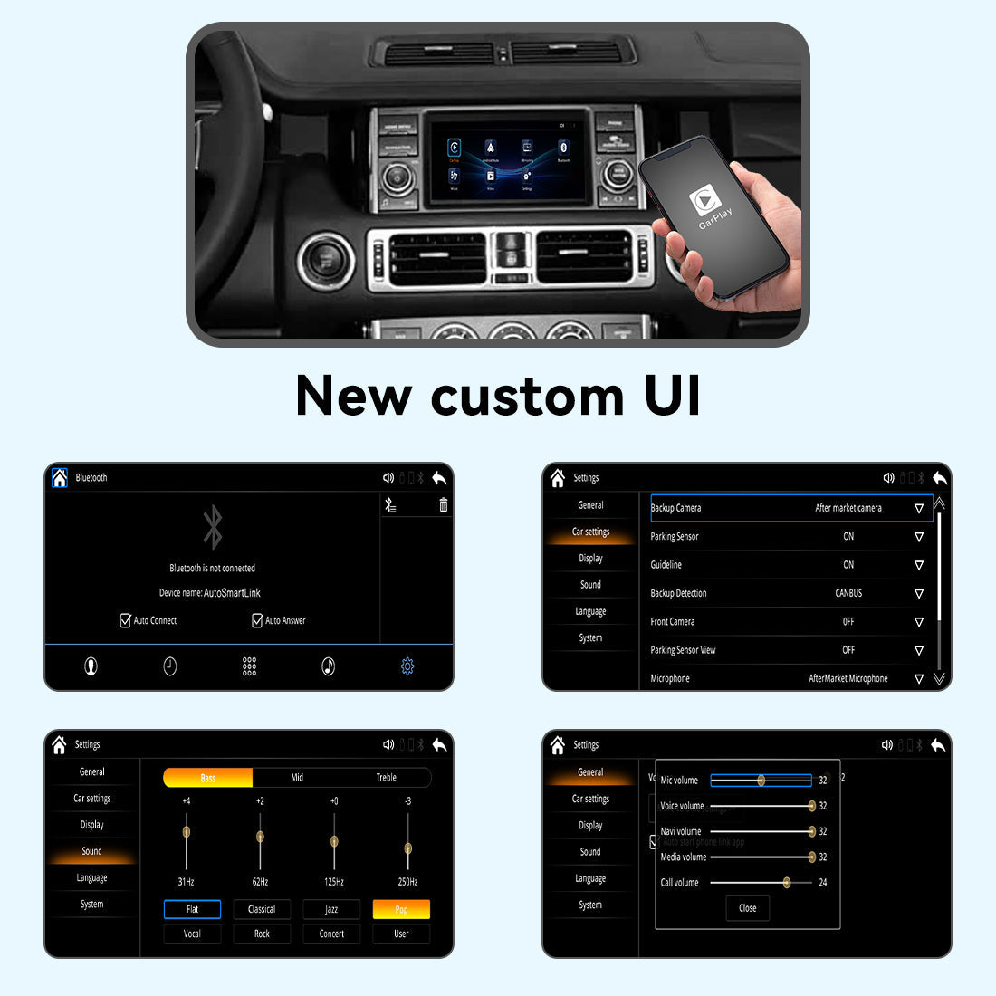(WZLR-3) New Joyeauto Wireless Apple CarPlay AirPlay Android Auto Retrofit for Land Rover Denso Radios Module Land Rover Sport/Vogue Discovery 4 L319 L320 L322 2008-2012 - detail 7