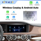 Wireless Apple CarPlay Android Auto Interface for Mercedes-Benz NTG5.5 2016-2020 | C E S Class W205 W212 W222 AMG AirPlay HiCar Mirror Link(WZME-4)