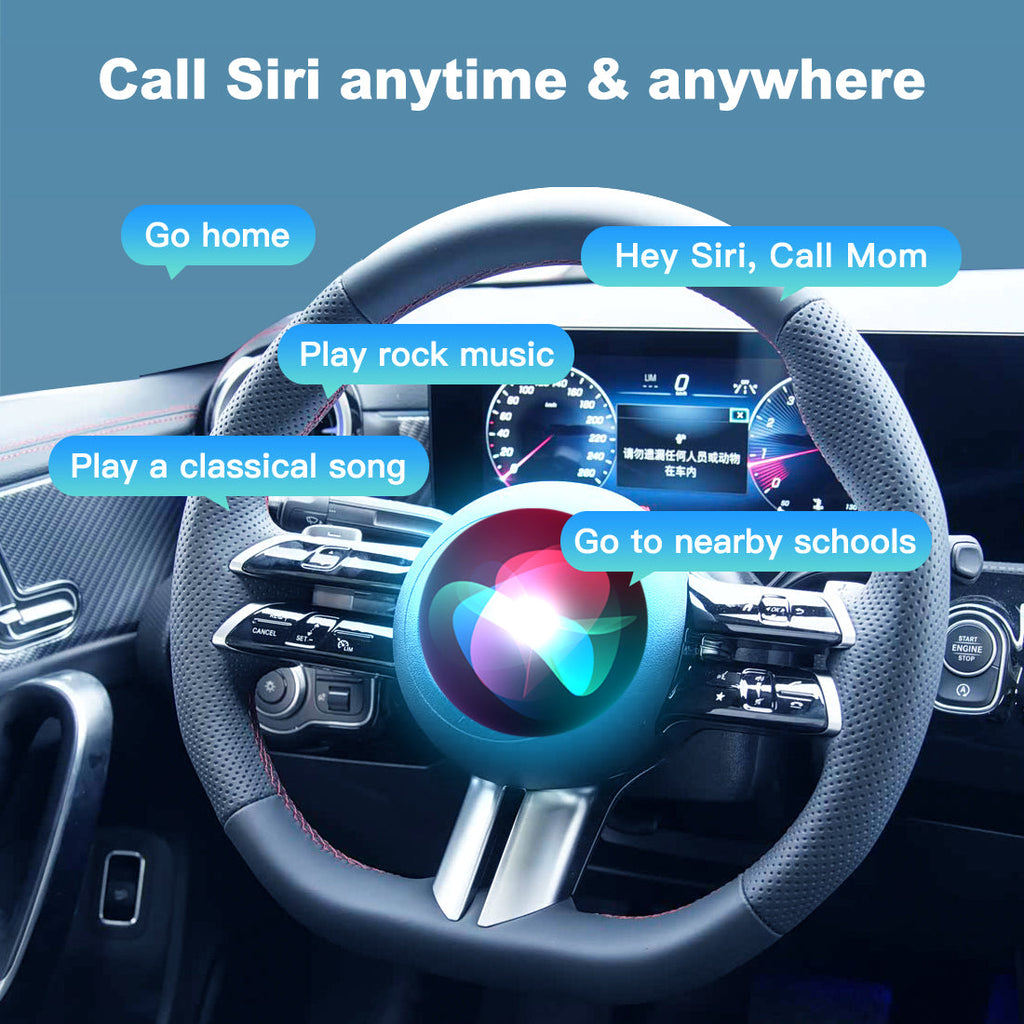 Wireless Apple CarPlay Android Auto Interface for Mercedes-Benz NTG6.0 2020-2025 | A B C E GLA GLB GLC GLE GLS CLS Class 10.25 12.3 Inch Screen(WZME-5)