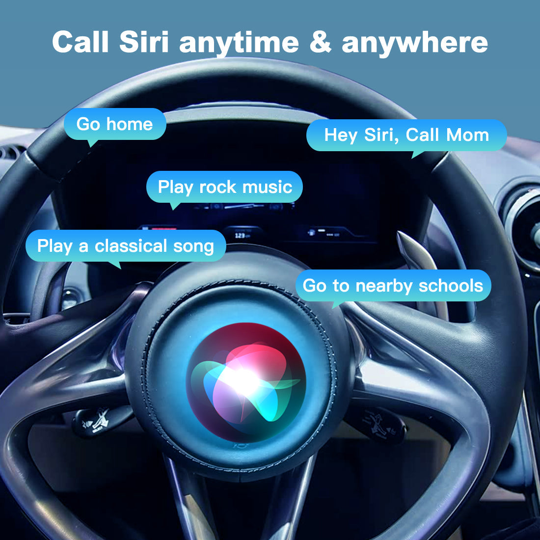 Wireless Apple CarPlay Android Auto Interface for McLaren GT | AirPlay iOS Android Mirror Link Plug & Play Retrofit Module(WZML-2)