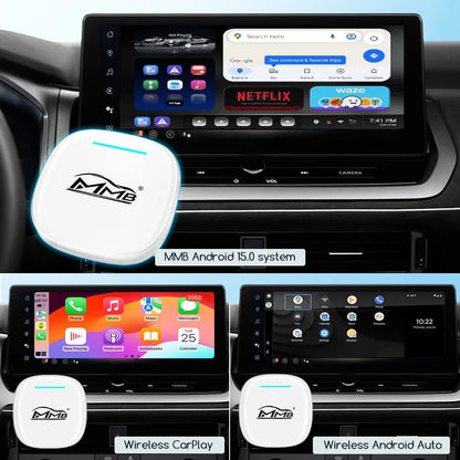 MMB Max Ultra Ai Box Multimedia Wireless Carplay Adapter