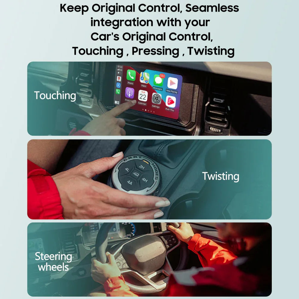 MMB Mini 2.0 Wired to Wireless Bluetooth WiFi CarPlay Adapter