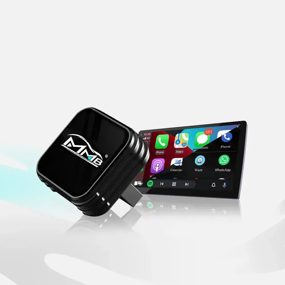 MMB Mini Ultra Wired to Wireless Bluetooth WiFi CarPlay Adapter